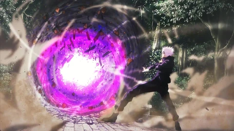 Live Wallpaper HD Satoru Gojo Hollow Purple Jujutsu Kaisen - Free Live Wallpaper