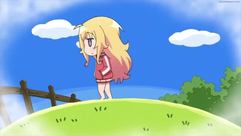 PC Anime Walking Girl Live Wallpaper - Free Live Wallpaper