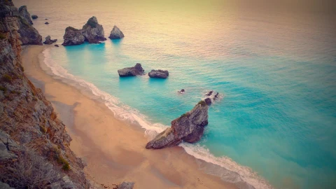 PC Blue Ocean Waves Live Wallpaper - Free Live Wallpaper