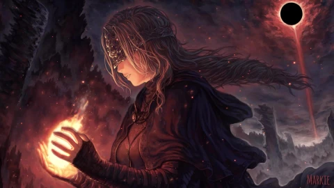 PC Fire Keeper Dark Souls Live Wallpaper - Free Live Wallpaper