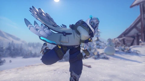 PC Overwatch Snow Fight Live Wallpaper - Free Live Wallpaper