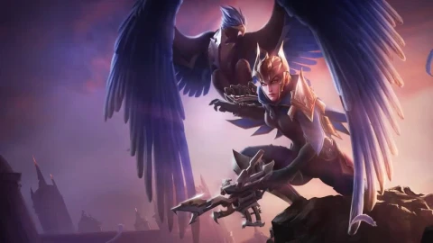 PC Quinn Demacias Wings LOL Live Wallpaper - Free Live Wallpaper