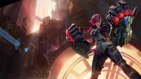 PC Vi the Piltover Enforcer League of Legends Live Wallpaper - Free Live Wallpaper