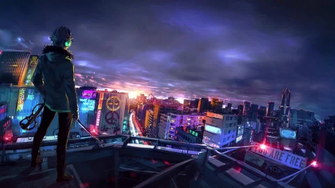 PC City Sky Live Wallpaper - Free Live Wallpaper