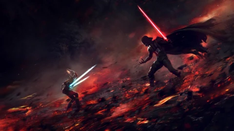 PC Darth Vader Lava Live Wallpaper - Free Live Wallpaper