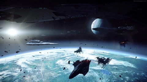PC Death Star Space Live Wallpaper - Free Live Wallpaper