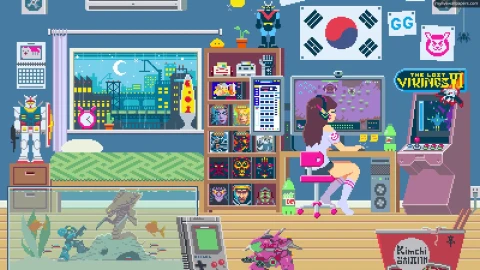 PC Dva Pixel Art 1 Live Wallpaper - Free Live Wallpaper