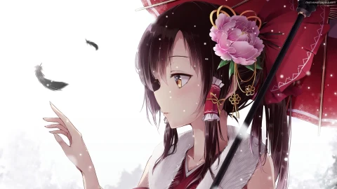 PC Hakurei Reimu Live Wallpaper - Free Live Wallpaper