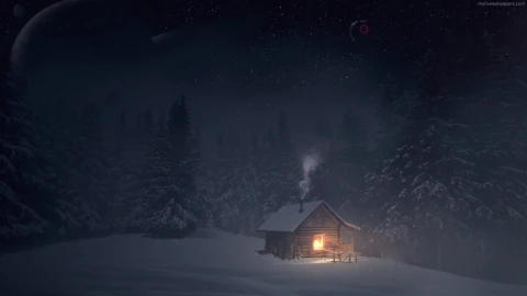 PC Log Cabin Live Wallpaper - Free Live Wallpaper