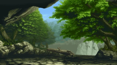PC Pixel Forest Live Wallpaper - Free Live Wallpaper
