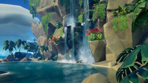 PC Waterfall Birds 1 Live Wallpaper - Free Live Wallpaper