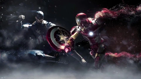 PC Captain America vs Iron Man Live Wallpaper - Free Live Wallpaper