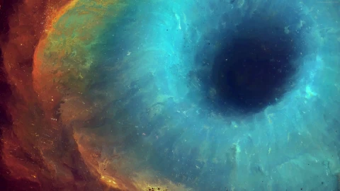 PC Fixed Abstract Blue Tunnel Live Wallpaper - Free Live Wallpaper