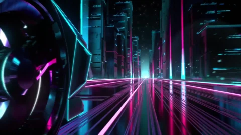 PC Neon City Live Wallpaper - Free Live Wallpaper