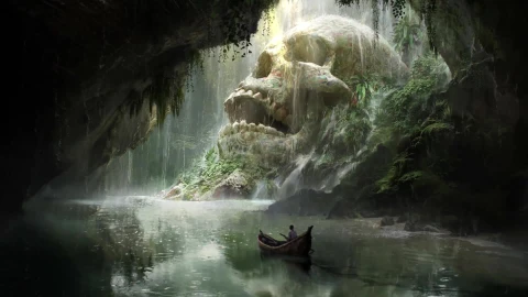 PC Skull River Live Wallpaper - Free Live Wallpaper