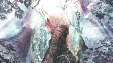 PC Zero Two Snow DITF Live Wallpaper Free - Free Live Wallpaper