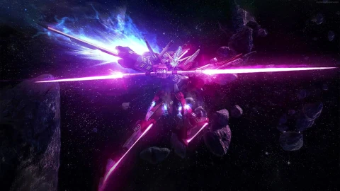 PC ZGMF X19A Infinite Justice Gundam Live Wallpaper Free - Free Live Wallpaper