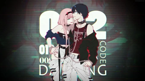 PC Zero Two and Hiro Live Wallpaper Free - Free Live Wallpaper