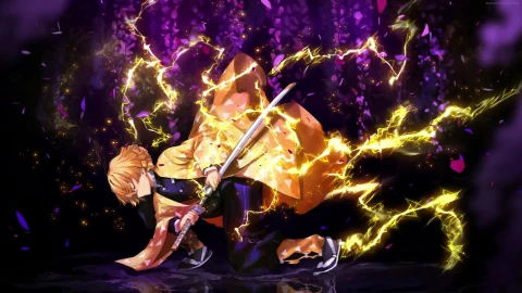 PC Zenitsu Electricity Live Wallpaper Free - Free Live Wallpaper