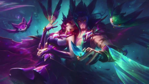 PC Xayah and Rakan Star Guardian Live Wallpaper Free - Free Live Wallpaper