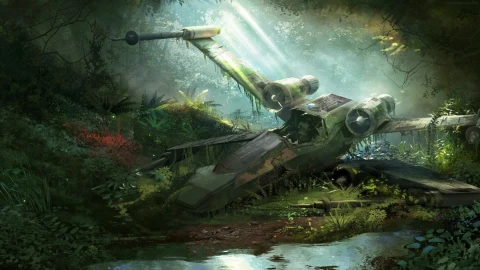 PC X Wing Down Live Wallpaper Free - Free Live Wallpaper