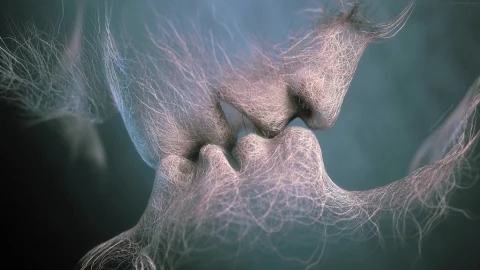 PC Wire Kiss Abstract Live Wallpaper Free - Free Live Wallpaper