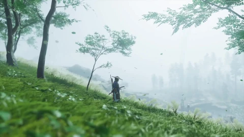 PC Windy Field Ghost of Tsushima Live Wallpaper Free - Free Live Wallpaper