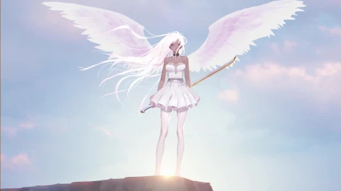 PC White Wings Live Wallpaper Free - Free Live Wallpaper