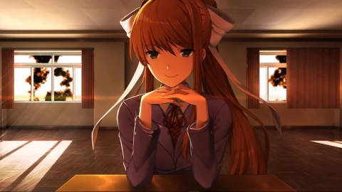 PC Monika Live Wallpaper Free - Free Live Wallpaper
