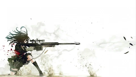 PC Sniper Anime Girl Live Wallpaper Free - Free Live Wallpaper