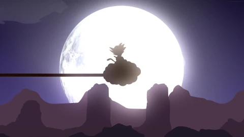 PC Goku Cloud Live Wallpaper Free - Free Live Wallpaper