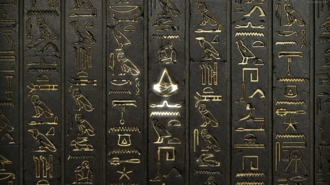 PC Assassins Creed Origins Hieroglyphs Live Wallpaper Free - Free Live Wallpaper