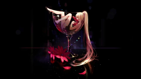 PC Glass Girl Live Wallpaper Free - Free Live Wallpaper