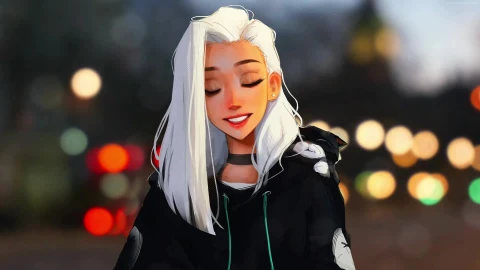 PC Chill Girl Live Wallpaper Free - Free Live Wallpaper