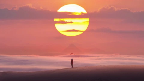 PC Alone Under The Desert Sun Live Wallpaper Free - Free Live Wallpaper