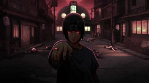 PC Revenge of Itachi Live Wallpaper Free - Free Live Wallpaper