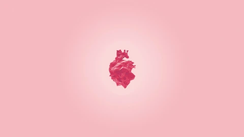 PC Polygon Heart Live Wallpaper Free - Free Live Wallpaper