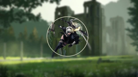 PC Nier Automata Run Live Wallpaper Free - Free Live Wallpaper