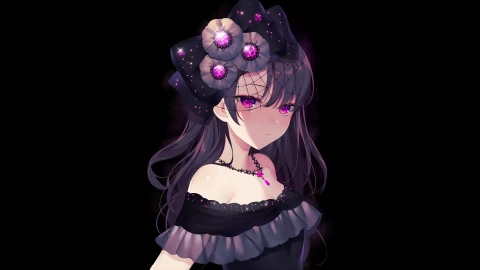 PC Glitter Anime Girl Live Wallpaper Free - Free Live Wallpaper