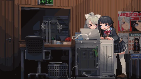 PC Office Gossip Nijisanji Live Wallpaper Free - Free Live Wallpaper