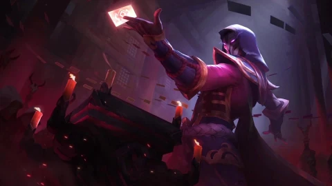 PC Blood Moon Twisted Fate LOL Live Wallpaper Free - Free Live Wallpaper