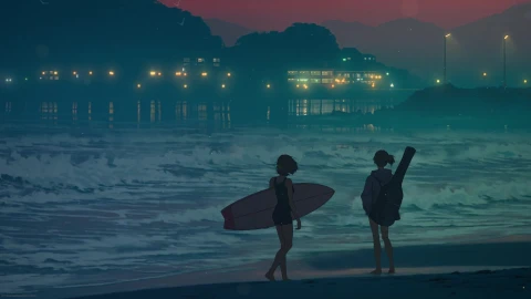 PC Evening Waves Live Wallpaper Free - Free Live Wallpaper