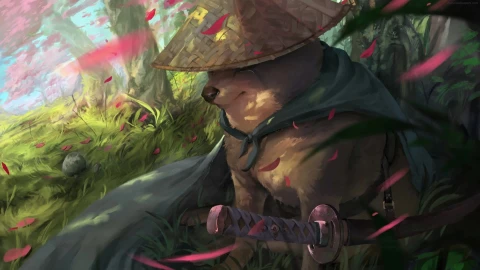 PC Samurai Doge Live Wallpaper Free - Free Live Wallpaper