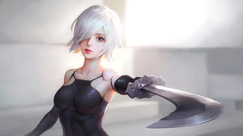 PC Nier Automata A2 Live Wallpaper Free - Free Live Wallpaper