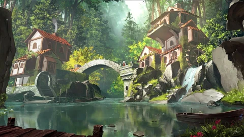 PC Forest Village Live Wallpaper Free - Free Live Wallpaper