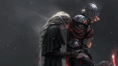 PC Fire Keeper Embrace Dark Souls Live Wallpaper Free - Free Live Wallpaper