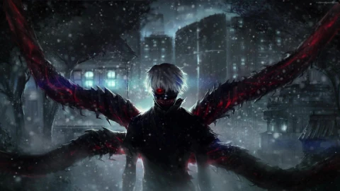 PC Tokyo Ghoul Snow Live Wallpaper Free - Free Live Wallpaper