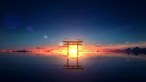 PC Torii Sunset Live Wallpaper Free - Free Live Wallpaper
