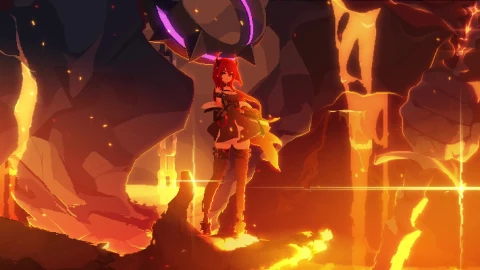 PC Surtr Arknights Pixel Live Wallpaper Free - Free Live Wallpaper