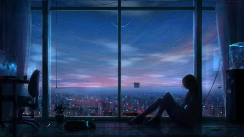 PC Lonely Night Missing You Live Wallpaper Free - Free Live Wallpaper